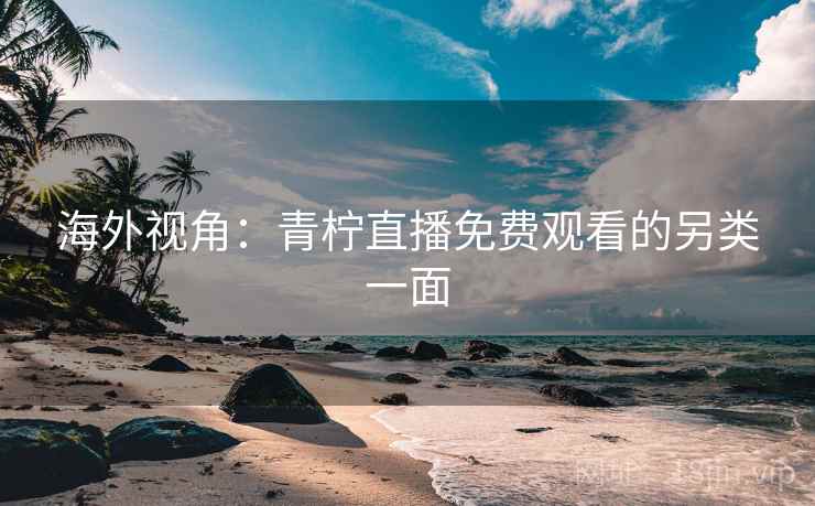 海外视角：青柠直播免费观看的另类一面  第2张