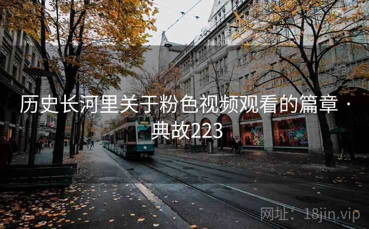 历史长河里关于粉色视频观看的篇章 · 典故223